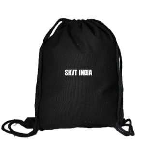 Sac à dos en coton imperméable et écologique avec cordon de serrage, grande capacité de rangement, pour le sport et les activités de plein air, capacité inférieure à 23L, design tendance - Product Image 2