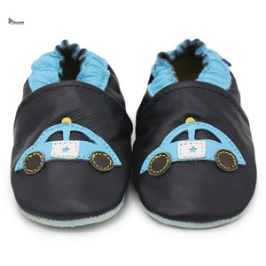Zapatos de Bebé de Cuero Genuino con Suela Suave y Flexible, Primeros Zapatos para Caminar para Bebés y Niños Pequeños, Empaque Personalizado en Caja para Venta al Por Mayor - Product Image 2