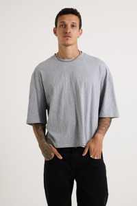 Camiseta Extra Grande de Algodón de Alta Calidad para Hombre, Mangas Cortas, con Nuevo Diseño, Servicio OEM Personalizable, en Oferta - Product Image 4