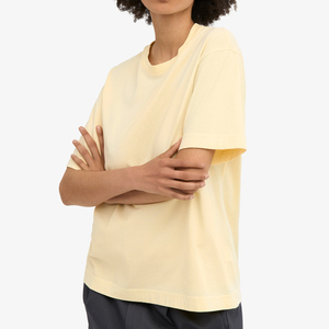 Premium Quality Heavyweight Cotton Material Women T Shirt <b>Top</b> Seller Oversized Boxy Fit T Shirts for Women - Product Image 3