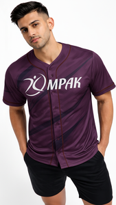 Maillot de baseball premium pour hommes, coupe moderne, tissu respirant et impression par sublimation intégrale. - Product Image 5