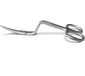 Ciseaux à double courbure pour broderie machine - Fournitures en acier inoxydable pour broderie, tissu, fil, tricot, couture - Product Image 4