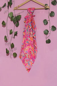 Pañuelo Sarong de Seda con Estampado Paisley Verde – Elegante Pareo Bohemio de Playa, Chal Ligero de Seda, Pañuelo de Moda de Verano - Product Image 6