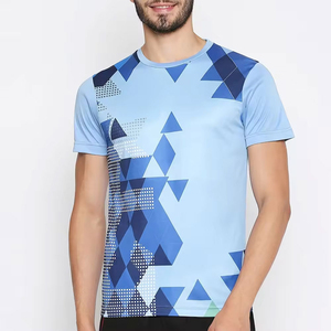 T-shirt en sublimation fabriqué au Pakistan, dernier design, t-shirt en sublimation en coton. - Product Image 4