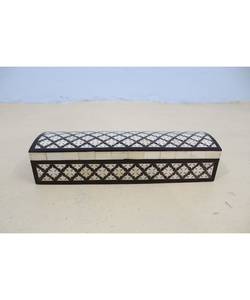 Elegant Bone Inlay <b>Keepsake</b> <b>Box</b> Handmade Decorative Jewelry Storage Container Custom Craft Gift for Bedroom Dressing Table B2B - Product Image 3