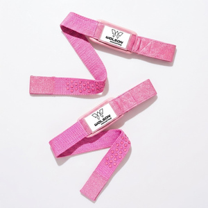 Correas Ajustables de Neopreno para Levantamiento de Pesas, Transpirables, para Entrenamiento de Fuerza, Cómodas, con Soporte para Muñecas, para Ejercicios de Peso Muerto y Tracción - Product Image 1
