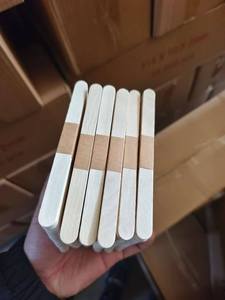 Bâton d'artisanat en bois de qualité supérieure Bâtons de crème glacée en bois naturel à bord droit Fabriqué au Vietnam Produit en gros - Product Image 6