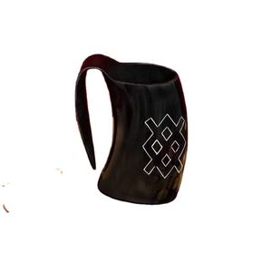 Jarra de Cuerno Tradicional para Beber, Ideal para Festivales Medievales, Bares y Decoración Temática - Product Image 1