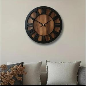 American Flag <b>Wall</b> <b>Clock</b> 25cm Circular Latest <b>Design</b> <b>Clocks</b> For Home & Office Decoration American Style <b>Clock</b> For <b>Wall</b> Accessory - Product Image 3