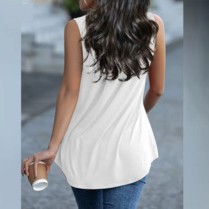 Camisetas sin mangas de yoga para mujer, antiencogimiento, personalizadas, ajustables, últimas tendencias de moda para mujer - Product Image 2