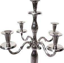 Candelabro de 3 brazos hecho a mano de alta calidad para decoración del hogar y hoteles, personalizable con el mejor acabado, soporte para velas de alta calidad. - Product Image 3