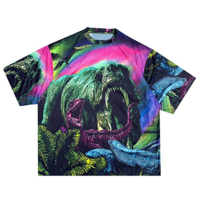 T-shirt imprimé respirant sublimé pour homme, style graphique artistique mixte, pour la mode urbaine, boutique tendance européenne 2026 - Product Image 1