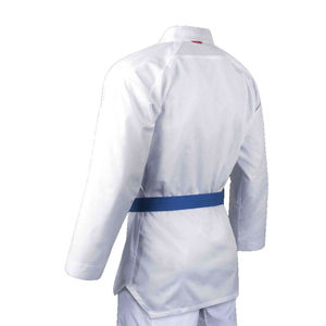Uniforme de Taekwondo de haute qualité 100% coton, écologique, personnalisable, tissage perlé, service OEM, prix bas, arts martiaux - Product Image 2