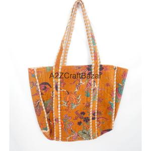 Velvet Tote <b>Bag</b> Women Large Capacity Shoulder Handbag Soft Quilted Fashion Purse Custom Logo Wholesale - Product Image 1