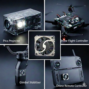 D1804 20มิลลิเมตร3โวลต์5โวลต์ DC มินิพัดลมระบายความร้อน - Product Image 2