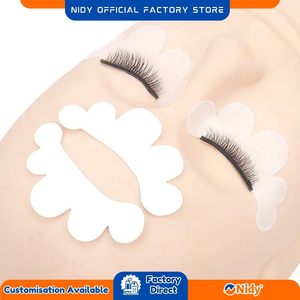 NIDY Patchs oculaires jetables imperméables non tissés en forme de nuage pour spa, salon, bien-être, soins de la peau, traitement facial et hydratation des yeux - Product Image 5