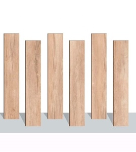 Azulejos de parquet de porcelana a granel de alta calidad, azulejos de diseño de madera con acabado tallado mate en tamaño 20x120, precio bajo para decoración de habitaciones - Product Image 5