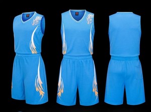 Uniforme de Baloncesto para Adultos, Conjunto de Camiseta y Pantalones Cortos, Uniforme Deportivo con Paneles de Malla - Product Image 3