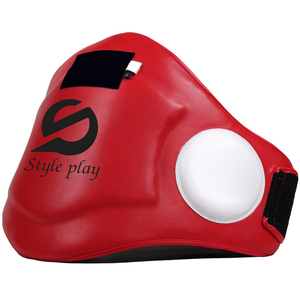 Protège-ventre de boxe en cuir respirant, à séchage rapide et réglable, fabriqué par un fabricant professionnel, produit le plus vendu - Product Image 1