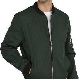 Chaqueta de invierno para hombre, chaquetas bomber con cierre frontal, ropa exterior, chaquetas bomber para hombre con logotipo personalizado, pedidos al por mayor de chaquetas bomber. - Product Image 1