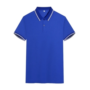 Polo de Secado Rápido para Hombre, con Bloques de Color, Manga Corta, Estilo Deportivo, Gris Marino, Tejido de Punto, Largo Regular - Product Image 1