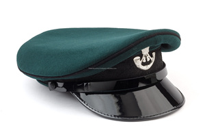 Casquette uniforme artisanale personnalisée, chapeau marine, broderie argentée, couvre-chef professionnel Pakistan - Product Image 3