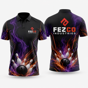 Quick Dry Breathable Sportswear High Quality Knitted Sporty <b>Bowling</b> for Shirts Polyester Cotton Adult Unisex Anti-Wrinkle - Product Image 1