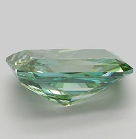 Diamante Verde Suelto de 4.54 Quilates, Corte Radiante, Color Verde Intenso, Cultivado en Laboratorio CVD, Certificado IGI, Excelente Pulido y Simetría