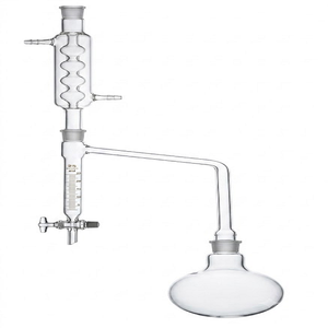 Aparato de Destilación Dean Stark para Pruebas de Humedad, Cristalería de Laboratorio para la Determinación del Contenido de Agua - Product Image 2