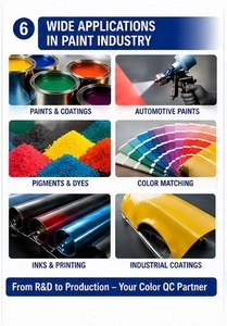 Colorímetro LED Portátil, Espectrofotómetro de Color para la Industria de Pinturas y Recubrimientos, Disponible para OEM - Product Image 6