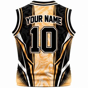 Professional Custom Basketball Team Uniform Set Heavy Duty Stitched Tackle <b>Twill</b> Embroidered Jersey Wholesale - Product Image 3