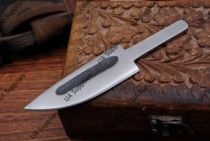 Cuchillo de Caza Utilitario de Acero al Carbono Hecho a Mano, Personalizable ODM/OEM/OBM, Hoja Fija Biselada, para Bricolaje, Caza, Uso Industrial y al Aire Libre - Product Image 3