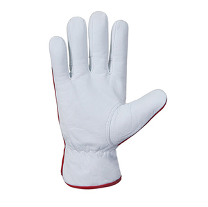 Guantes Deportivos de Invierno Rojos de Cuero Completos, Resistentes al Viento, Unisex - Product Image 4