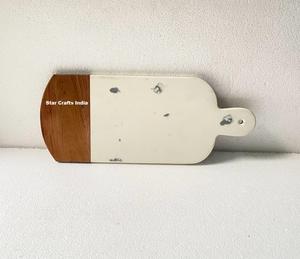 อุปกรณ์ครัวอเนกประสงค์ทันสมัยยั่งยืน ผลิตจากอีพ็อกซี่เรซิ่นและไม้เรซิ่น สำหรับเสิร์ฟชีส หั่นอาหาร และจัดวางอาหารประเภทชาร์คูเทอรี - Product Image 6