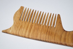 Handmade Wooden Comb Wide Tooth With Aerodynamic handling Hair Detangler Anti Static <b>Beard</b> Comb Salon Beauty <b>Care</b> Accessory - Product Image 5