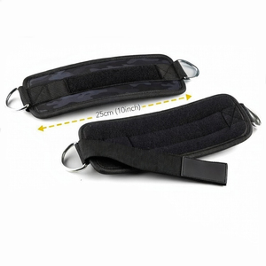 Correa de tobillo ajustable Factory Fitness con hebilla para entrenamiento de fuerza de piernas, correas de tobillo para máquinas de cable en el gimnasio - Product Image 3