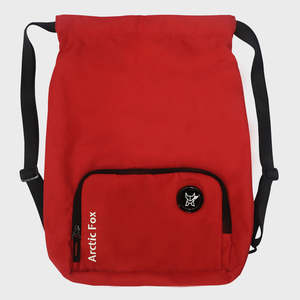 Mochila con cordón ajustable Arctic Fox Crimson con forro de nailon de secado rápido y duradero para natación, gimnasio, playa y deportes - Product Image 5