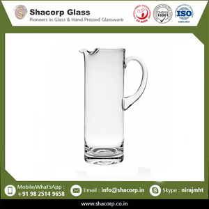 Carafe en verre grande capacité avec couvercle, idéale pour servir du thé glacé, de la limonade et du jus - Product Image 6