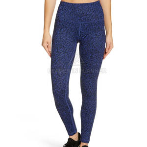 บริการ OEM MOQ ต่ำ กางเกงเลกกิ้งเอวยางยืดสำหรับผู้หญิง กางเกงโยคะคุณภาพสูง ชุดออกกำลังกาย ราคาถูก - Product Image 2