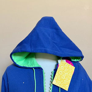 Sweat-shirts à fermeture éclair 100 % coton personnalisés pour hommes et femmes, sweats à capuche OEM avec strass, sweats à capuche en strass diamant pour hommes et femmes - Product Image 5