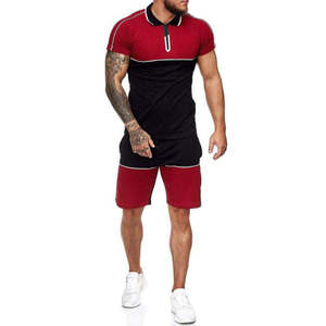 Ensemble deux pièces décontracté pour homme : T-shirt et short d'été – Vente en gros - Product Image 6