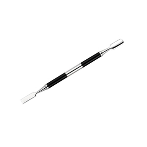 Pousse-cuticules en acier inoxydable, poignée ergonomique, double usage, best-seller, prix bas, vente en gros, fournitures de manucure et pédicure - Product Image 3