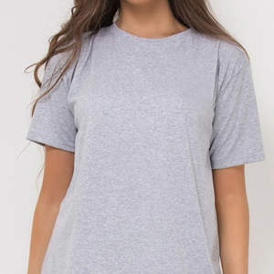 Conjunto de Dos Piezas de Ropa de Verano para Mujer de Alta Calidad con Logotipo Personalizado, Camiseta de Manga Corta con Pantalones Cortos, Conjuntos de Dos Piezas de Algodón - Product Image 5