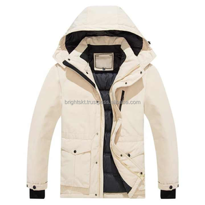 Chaqueta de Caza Impermeable para Hombre, Forrada de Forro Polar, Cortavientos, para Invierno - Product Image 1