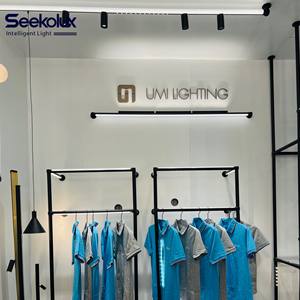 Lampu Sorot Linear Gantung <span class=keywords><strong>LED</strong></span> COB Aluminium Modern dengan Rak Dinding Magnetik untuk Hotel, Ruang Tamu, Kamar Tidur, IP20 - Product Image 1