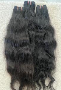 Nueva llegada de doble trama Remy Virgin Temple Hair Bundles 20-30 pulgadas de onda suave del cuerpo directo de los exportadores indios - Product Image 2