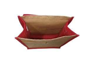 Sac bandoulière en jute au design moderne, sac écologique pour un usage quotidien - Product Image 3