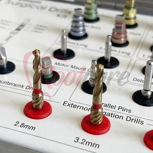 Kit de forets pour implants universels de confort supérieur, conception ergonomique, manipulation facile - Product Image 6