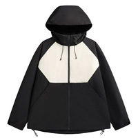 LAYENNE Veste de montagne à fermeture éclair réglable à livraison rapide, couleur personnalisable, légère, imperméable, coupe-vent pour la randonnée
