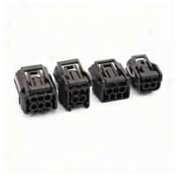 Connecteur Électrique Automobile Boîtier Terminal Cuivre 2A IP68 PA66 Boîtier de Câblage Prise Pigtail Fiche de Câble Jinhang-2-6pE005